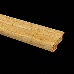 Prefinished Strand Natural Bamboo 1/2 in thick x 9/16 in wide x 72 in Length Stair Nose